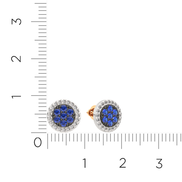 Серьги 3D10249.14K.R.ZZ