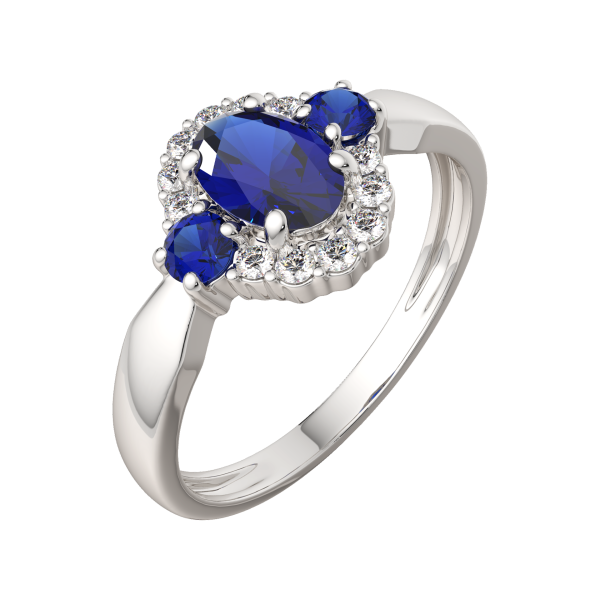 Кольцо 2D10185.14K.W.ZZ