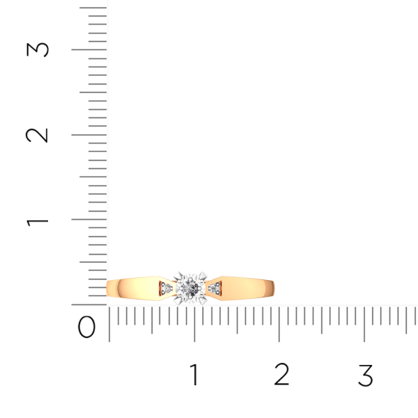 Кольцо 2D00489.14K.B.ZZ
