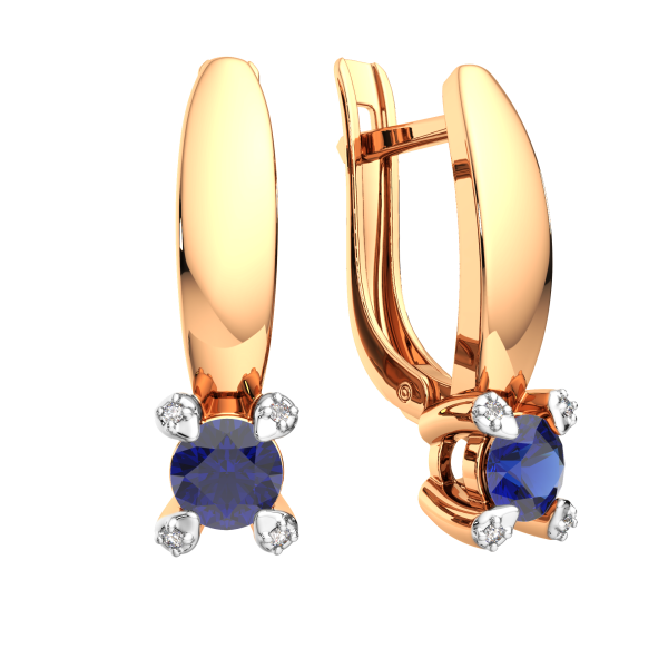 Серьги 3D10172.14K.R Серьги 3D10172.14K.R