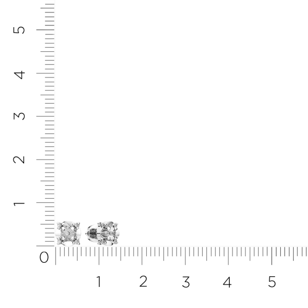 Серьги 3D00384.14K.W.ZZ