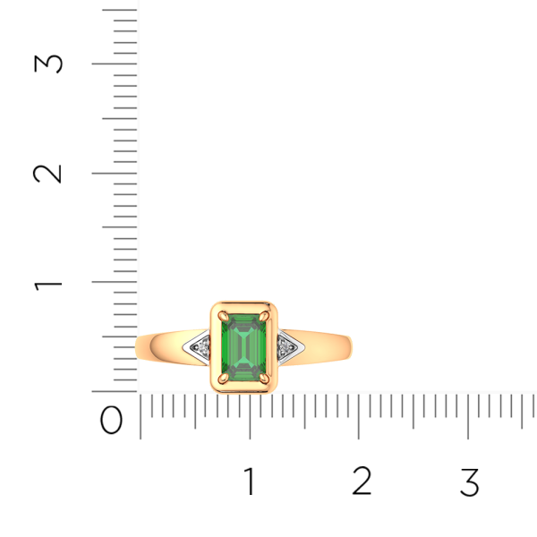 Кольцо 2D20234.14K.R.ZZ