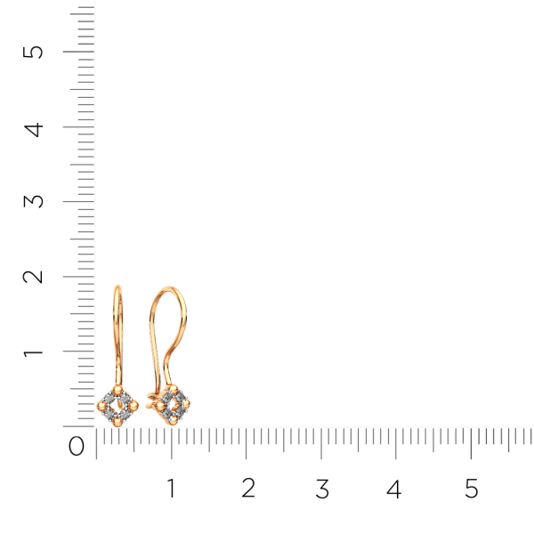 Серьги 3101303.14K.R Серьги 3101303.14K.R
