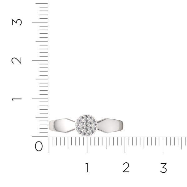 Кольцо 2D00466.14K.W.ZZ