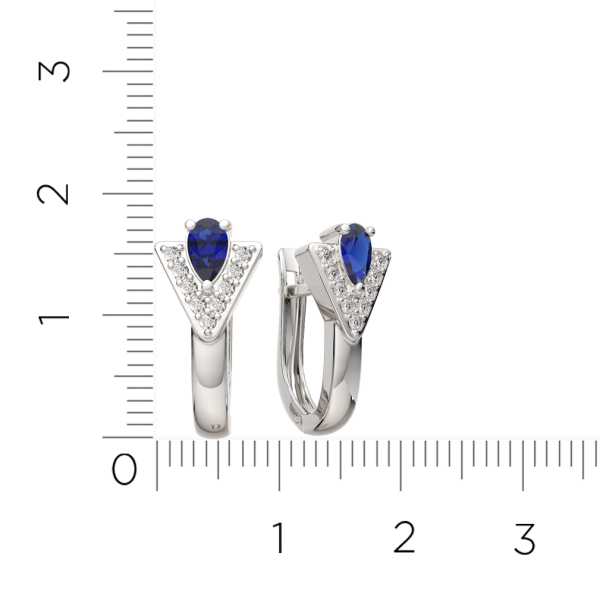 Серьги 3D10160.14K.W.ZZ Серьги 3D10160.14K.W.ZZ