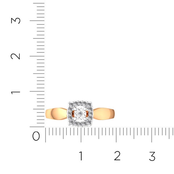 Кольцо 2D00654.14K.B.ZZ