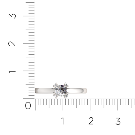 Кольцо 2D00539.14K.W.ZZ