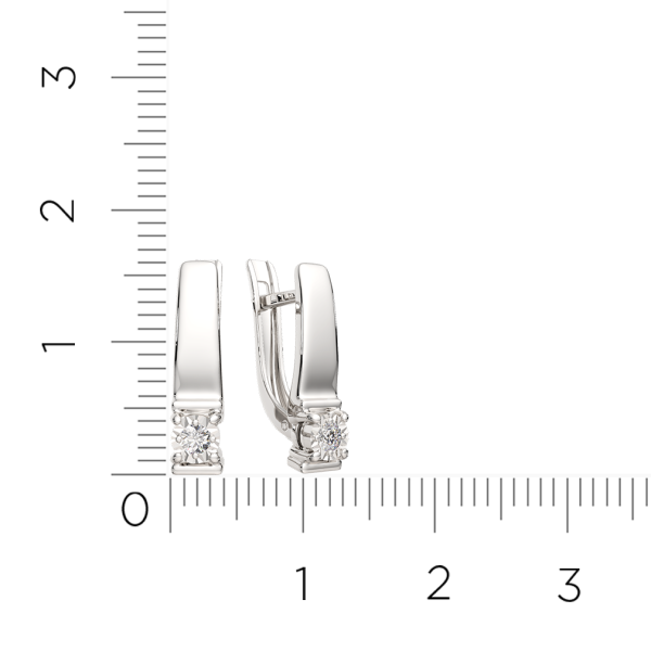 Серьги 3D00737.14K.W.ZZ