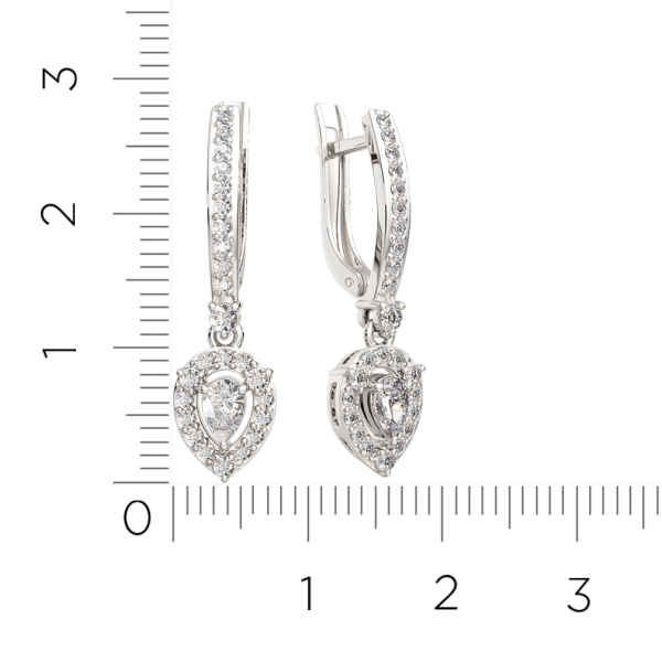 Серьги 3D00557.14K.W Серьги 3D00557.14K.W