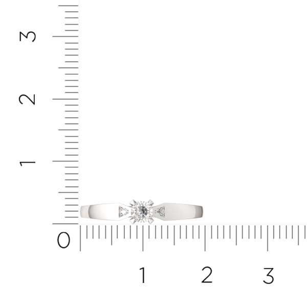 Кольцо 2D00489.14K.W.ZZ