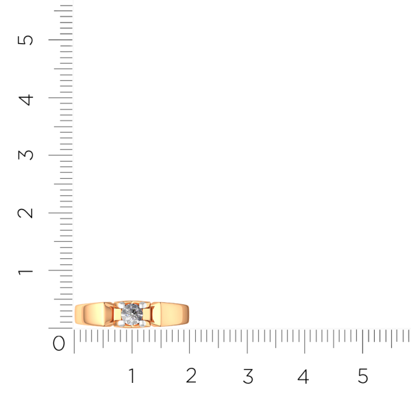 Кольцо 2D00294.14K.R.ZZ