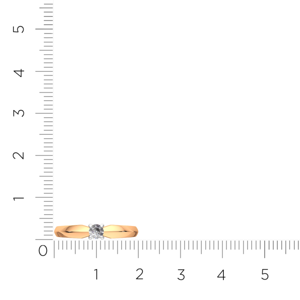 Кольцо 2D00296.14K.R.ZZ