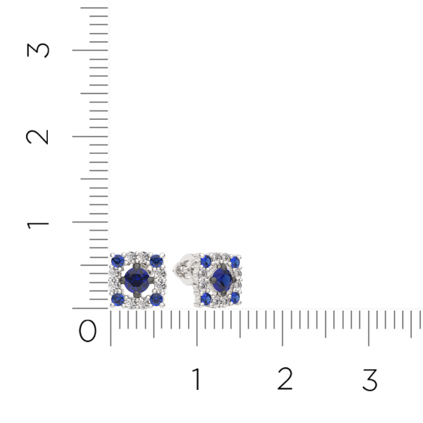 Серьги 3D10122.14K.W.ZZ