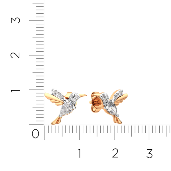 Серьги 3101608.14K.R Серьги 3101608.14K.R