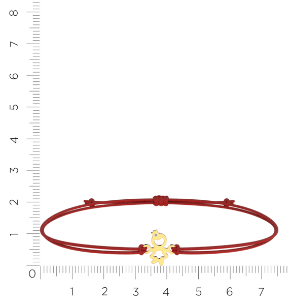 Браслет 6D0062.14K.R.02