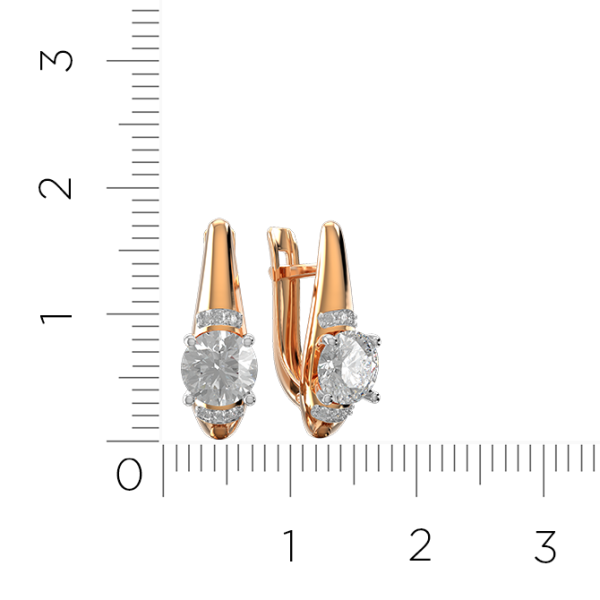 Серьги 310891.14K.R Серьги 310891.14K.R