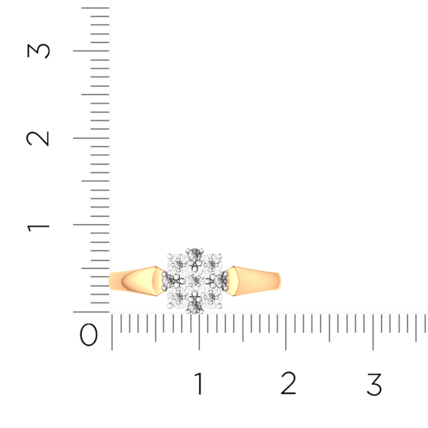 Кольцо 2D00764.14K.B.ZZ