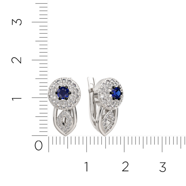 Серьги 3D10124.14K.W.ZZ Серьги 3D10124.14K.W.ZZ