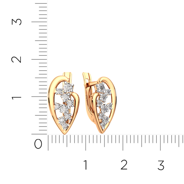 Серьги 3101063.14K.R.ZZ