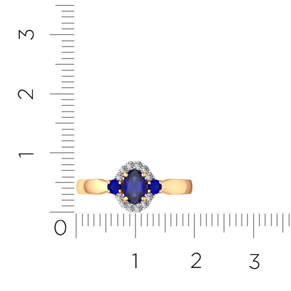 Кольцо 2D10185.14K.R.ZZ