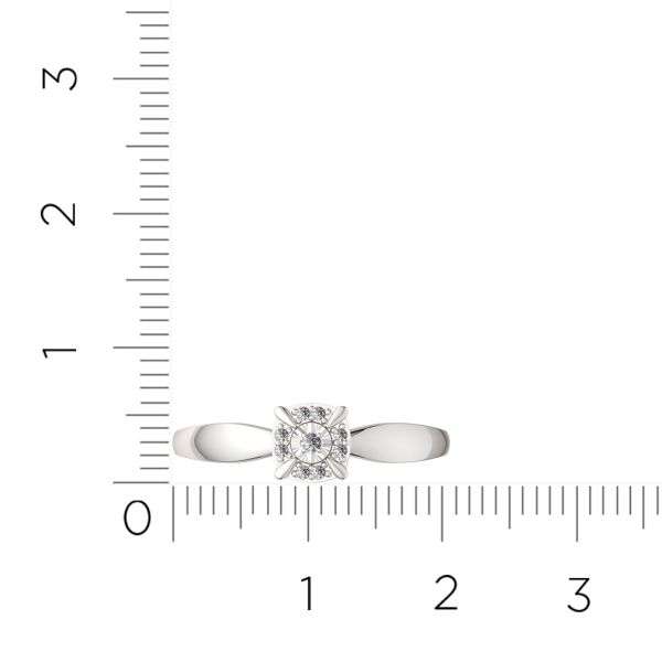 Кольцо 2D00772.14K.W.ZZ